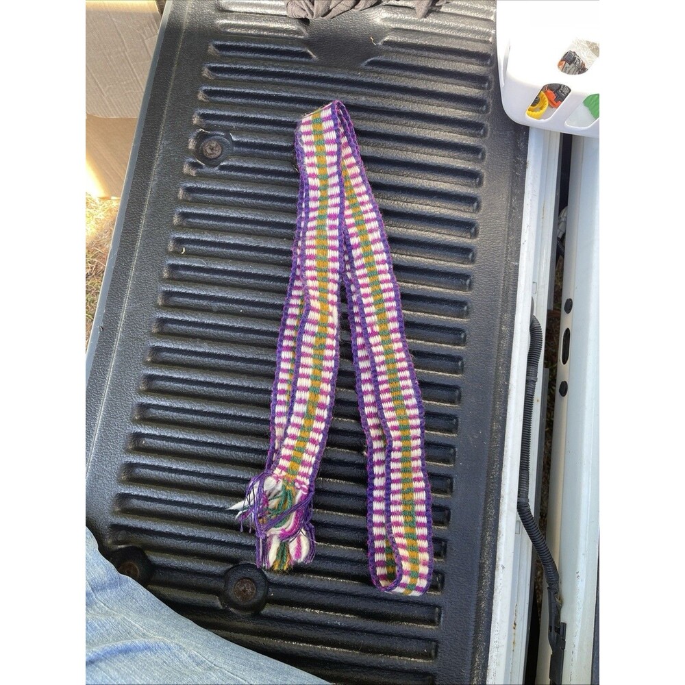 Inkle Or Handwoven Belt Guitar Strap 80 in